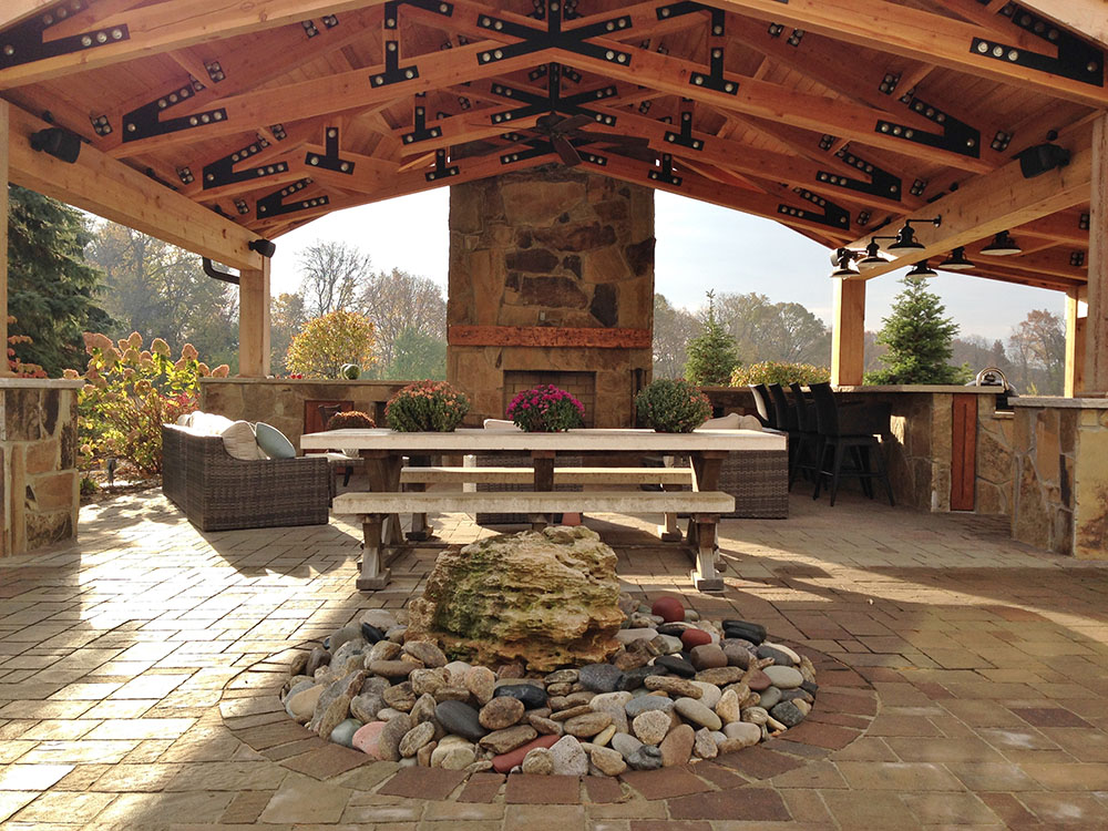 Outdoor Living Space Stone Center Of, Outdoor Living Center