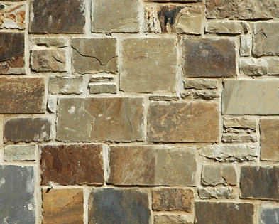 Chestnut Squares and Rectangles stone wall