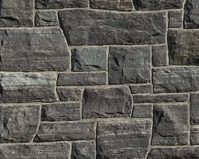 Corinthian Granite Ashlar stone wall