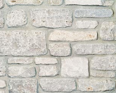 Cream City River Rock NTV stone wall