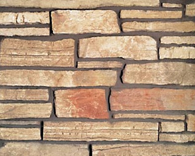 Imperial weathered edge stone wall