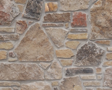 Ozark Mountain webwall stone wall