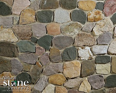Split Fieldstone NTV stone wall