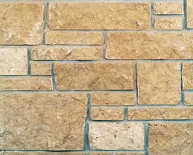 Splitface Granite Strip Tumbled NTV stone wall
