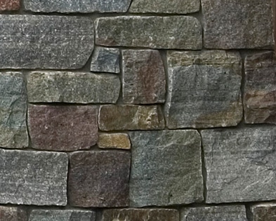 Van Tassel Granite Ashlar stone wall