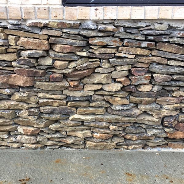 Ozark Brick office building close up