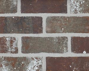 Gray and red Belle Grae brick