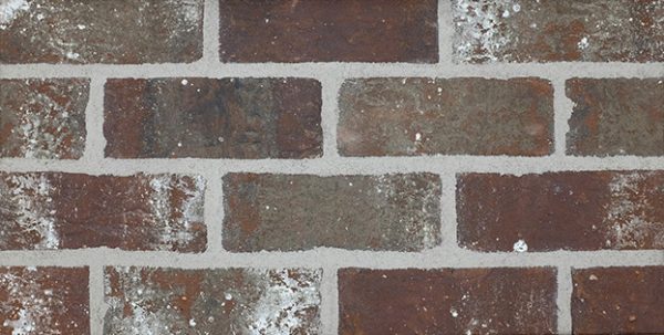 Gray and red Belle Grae brick